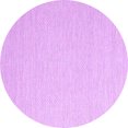 thumbnail image 1 of Ahgly Company Indoor Round Solid Purple Modern Area Rugs, 6' Round, 1 of 4