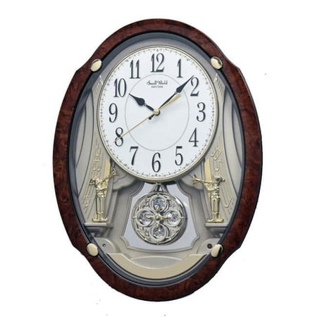 Rhythm Clock 4 MJ 427 WU 23 15 . 7 x 11 . 8 in. Trumpet Duet II Magic Motion Clock photo Rhythm Clock 4 MJ 427 WU 23 15 . 7 x 11 . 8 in. Trumpet Duet II Magic Motion Clock