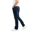 thumbnail image 5 of RAW X Mens Slim Fit Moto Jeans, Dark Blue, 32X30, 5 of 10