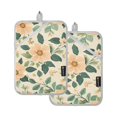 thumbnail image 7 of Yayeee Pot Holders Kitchen Heat Resistant with Pocket 7"x9.8" Cotton Oven Cooking Hot Pads, Floral Design, 7 of 7