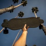 MEEPO Campus Electric Skateboard with Remote, 26.7 in Compact 7-Ply Maple E-Skateboard, Up to 16 MPH, 8–10 Mile Range, 4 Speed Modes, Smooth Braking, Carry Handle, for Teens & Beginners