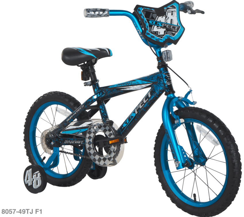 Photo 1 of Dynacraft 16" Suspect Boys Bike with Front Hand Brake, Blue