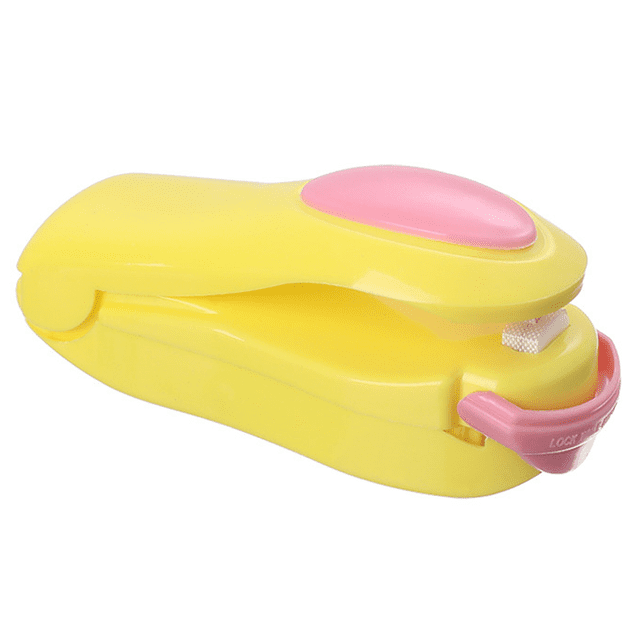 Mini Scelleuse de Sacs, Machine de Scellage Portable pour la Maison, Scelleuse de Sacs Chauffante à Main, Machine de Scellage de Sacs Chauffante à Pression Manuelle pour Conservation Hermétique des Aliments