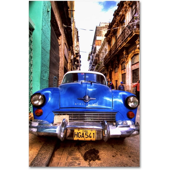 "1957 Chevy II" Canvas Art, 12x19