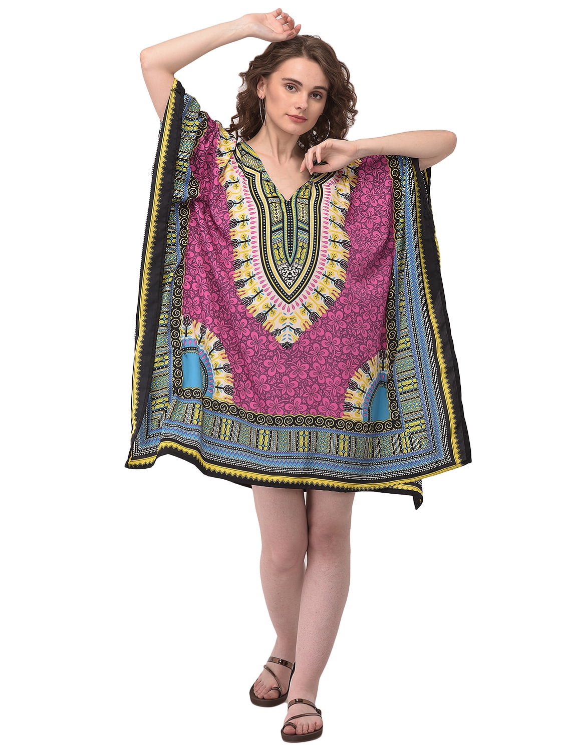 plus size short caftans
