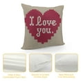 thumbnail image 4 of RUIYC Valentines Day Pillow Covers Valentines Day Decorations, Than Throw Pillow Covers for Couch, Valentines Day Gifts for Him/Her, 4 of 5