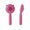 Red, variant on BESTSKY Cat Brush,Dual-Effect Floating Hair Removal and Tangle-Removing Design Dog Brush,Fully Washable Design Gentle Massage Cat Stuff,1000Ml