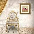 thumbnail image 3 of Dillon, Carol 15x15 Gold Ornate Wood Framed with Double Matting Museum Art Print Titled - Italian Greyhound on Pink, 3 of 4