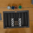 thumbnail image 4 of Shisuyan Plateau de Puces pour Poker de Table Plateau de Puces en Acrylique Plateau de Puces de Table pour Rangement Étui de Puces Présentoir de Puces Support de Puces de Poker, 4 of 8