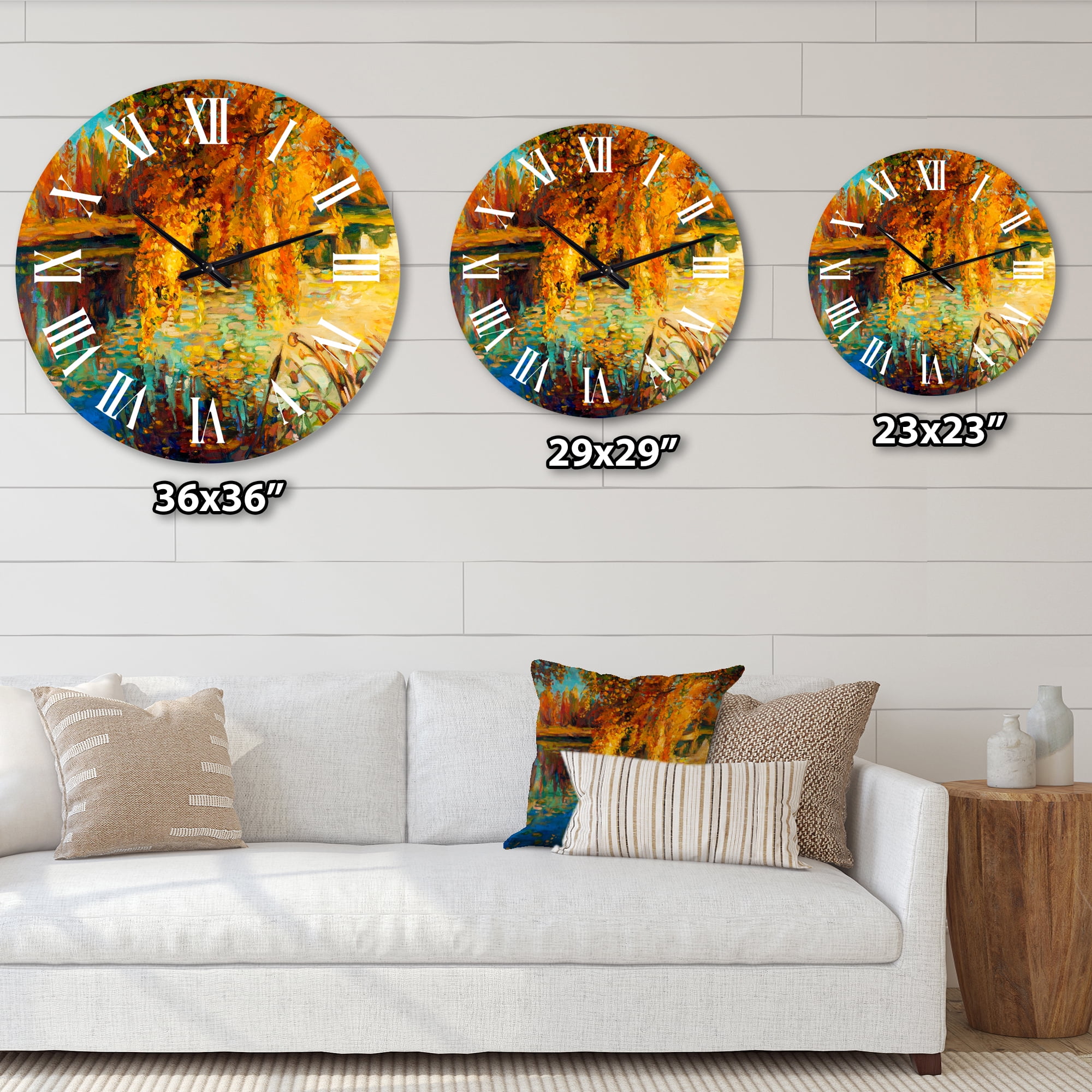 Designart 1 in Wall Clock