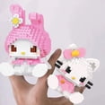 thumbnail image 5 of Treingi 2024 Dibujos animados Kuromi Cinnamoroll Bloque Personaje Modelo ensamblado Bloques de construcción Muñecas Juguete Niños Gif, 5 of 5