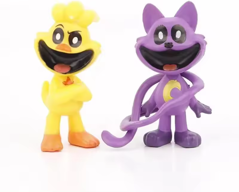 thumbnail image 3 of Juguetes de Critters sonrientes, figuras de acción de Critters sonrientes, grandes regalos para la fiesta de cumpleaños de niños, Halloween, Navidad, 3 of 6