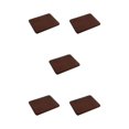 thumbnail image 3 of xinxixnxx Easy To Clean Cat Accessories Litter Box Mat Comfortable And Soft Cat Litter Mat Dark Brown 30*30cm 5Set, 3 of 6