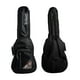 thumbnail image 4 of PAQUETE Estuche para guitarra eléctrica Funda para guitarra Gig bag, guitar case para trasporte y protección, color negro bordes grises + Tahali strap correa Kidam FLAMAS ROJAS, 4 of 4