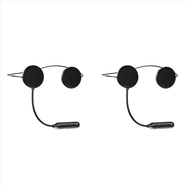 2X Auriculares para Casco de Motocicleta Y1 con Bluetooth 5.3, Intercomunicador Estéreo Inalámbrico Integrado en