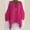 100#Hot Pink, variant on Fashion Woman Short Sleeve T-Shirt Summer Solid Loose Blouse Tops Plus Size Off The Shoulder Shirts & Tops Hooded Flannel Shirts Pink Blouse