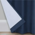 thumbnail image 3 of Braxton Thermaback Blackout Curtain Panel - Eclipse - 63" X 42", 3 of 4