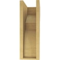 thumbnail image 4 of 6"W x 12"D x 18"H Classic Monterey Rough Cedar Woodgrain TimberThane Corbel, Primed Tan, 4 of 6