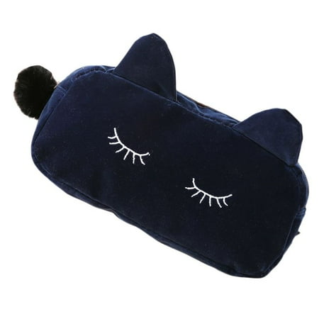 Portable Cartoon Cat Makeup Storage Cosmetic Bag Pouch