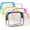 A-6 Color, variant on 6 Pack Toiletry Bag Makeup Bag Bag, TSA Approved Clear Travel Toiletry Bag wih Zippers, Quart Size Travel Makeup Bag for Women Men, Carry Airport Airline Compliant Bag, 6 Colors