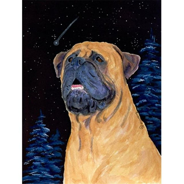 Drapeau en Toile Taille Maison Bullmastiff 28 x 40 Po