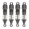 thumbnail image 1 of arctrm Oil Filled Metal RC Shock Absorber Professional DIY Accessories Front Rear Shock Dark Gray, 1 of 10