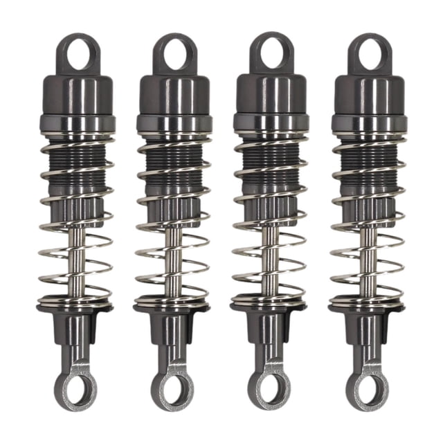 arctrm Oil Filled Metal RC Shock Absorber Professional DIY Accessories Front Rear Shock Dark Gray