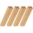 thumbnail image 2 of Shisuyan Kitchen Handles For Cupboards Drawer Handle Easy To Install Beech 4Pcs 5.1In, 2 of 9