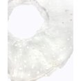 thumbnail image 3 of Chouchou en Tulle Blanc à Pois Blancs, 3 of 3