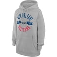thumbnail image 2 of Women's G-III 4Her by Carl Banks  Heather Gray New Orleans Pelicans City Pullover Hoodie, 2 of 3