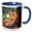 Blue/White, variant on 3drose, Tigers Cubism, 15oz Mug