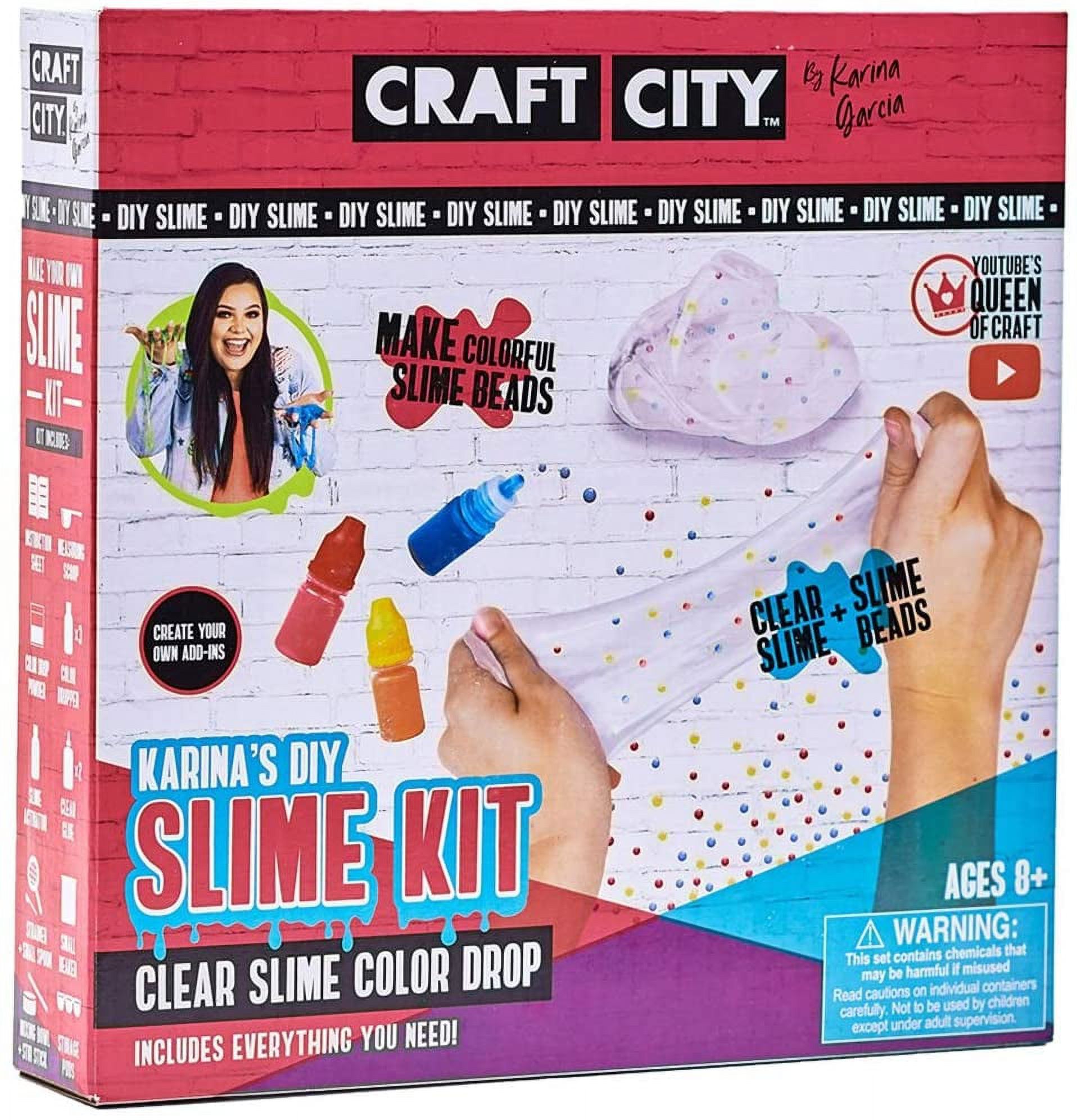 2 Pack Karina Garcia Craft City Make Your Own Slime Kit - image 4 of 5