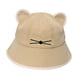 thumbnail image 4 of Sombrero de sol para mujer, transpirable, con protección solar, de ala ancha, para playa, informal, plegable, con diseño de gato Caqui, 4 of 7