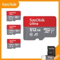 thumbnail image 1 of SDHC Sandisk tarjeta SD de 64 gb/128 gb/256 gb/512 gb/tarjeta de memoria Micro SD con lector gratuito, 1 of 3