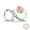 KJC1430, variant on 925 Sterling Silver Romantic Charms - Couple, Rose, Heart - Valentine's Day Gift
