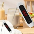 thumbnail image 4 of Digital Food Thermometer with Folding Stainless Steel Probe, Backlit Display, -40°F to 572°F Range, 1-Second Read Time, 4 of 9