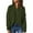 Army Green, variant on Quarter Zip Sweater Women Winter Chunky Long Sleeve Zip Neck Sweater Oversized Casual Loose Fit Solid Ribbed Knit Pullover Tops Army Green S
