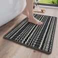 thumbnail image 4 of Ywbawe Linen Bathroom Rug Mat Non Slip Absorbent Floor Carpet for Entryway Bedroom 40x60cm 1-Pack, 4 of 6
