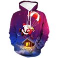 thumbnail image 1 of Sudadera con capucha roja para hombre, muñeco de nieve, Papá Noel feliz, estampado 3D, sudaderas con personalidad, sudadera deportiva informal, abrigo, Navidad, Año Nuevo, 2024, 1 of 4