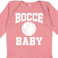 thumbnail image 4 of Inktastic Bocce Baby Boys or Girls Long Sleeve Baby Bodysuit, 4 of 5