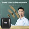 thumbnail image 4 of MICVISTA - Amplificador de voz inalámbrico con micrófono inalámbrico UHF, amplificador de voz portát, 4 of 6
