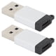 thumbnail image 4 of Adaptador USB3.0 a TypeC USB C a USB OTG Plug Play Cabezal de conversión para transmisión de datos (Plata), 4 of 5