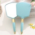 thumbnail image 4 of Handheld Mirror with Handle, for Vanity Makeup Home Salon Travel Use, 4 of 5