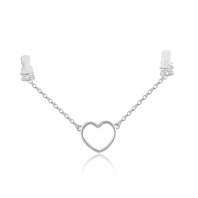 Accesorio de joyería con hebilla para chal de mujer de moda, colgante con forma de corazón, clip para bufanda