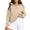 Khaki, variant on Vedolay Basic Sweatshirt for Women 2023 Long Sleeve Slim Fit Sweater Tops for Women Black,L