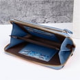 thumbnail image 6 of Women's Long Bifold Wallet with Hanging Rope, 12 Card Slots & Zippered Pocket, Large Capacity PU Leather Phone Wallet (7.87x4.72in) - Gift for Mother's Day, Valentine's, 6 of 6