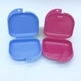 thumbnail image 2 of Grofry Dental Aligner Box Food-grade Material Anti-scratch Oral Supplies Mouth Guard Brace Teeth Mouth Tray Retainer Case for Teeth Green, 2 of 8