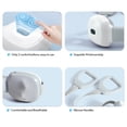 thumbnail image 2 of Portable Electric Neck Massager Cervical Heating Massager Cordless Neck Back Shoulder Massager 3 Massage Modes 15min Timing Built-in Battery for Neck Pain, 2 of 7