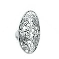 thumbnail image 4 of Vintage Large Owl Ring .925 Sterling Silver Band Jewelry Female Male Unisex Size 10, 4 of 4