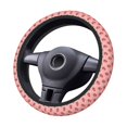 thumbnail image 2 of Uemuo Strawberries Printed Car Elastic Steering Wheel Cover - Universal Car Accessory for Diverse Cars Anti-Slip, and Comfortable- 15", 2 of 8
